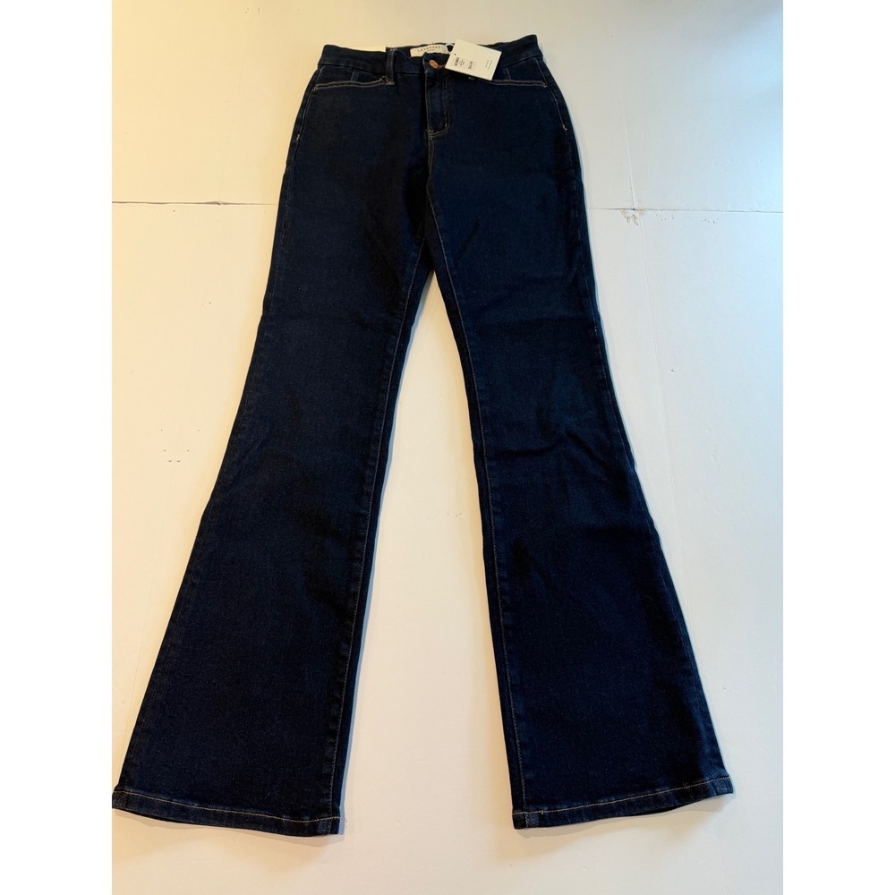 Lovervet by Vervet High Rise Bootcut Jeans Dark Wash Size 28/7